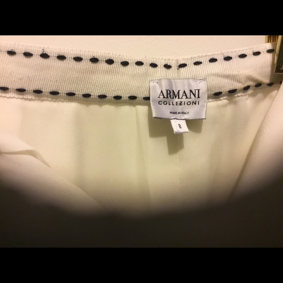 Armani Collezioni White Italy Pants - Picture 10 of 11
